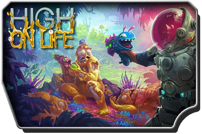 High on Life Key art