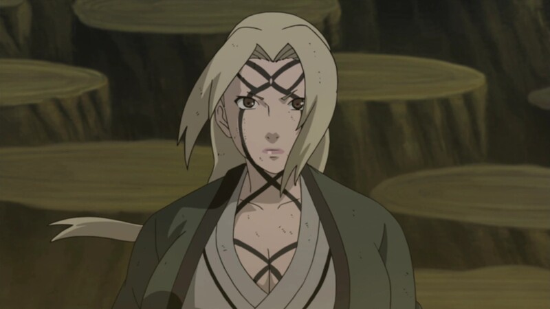 Tsunade utilizing her The Byakugō Seal & Creation Rebirth